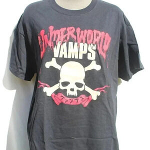 Vamp Underworld Rock MERCH BAND CONCERT MUSIC T-SHIRT NOS